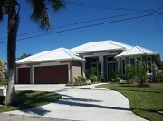 Example of a Gulf access waterfront home found on the Eight Lakes in Cape Coral, Florida