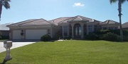 Example of a Cape Coral Gulf access waterfront home in the Four Mile Cove Eco Preserve neighborhoods